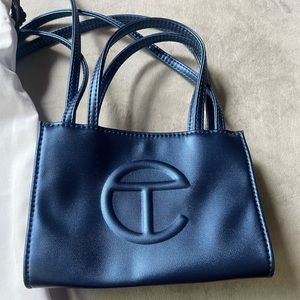 Small Telfar Cobalt Blue